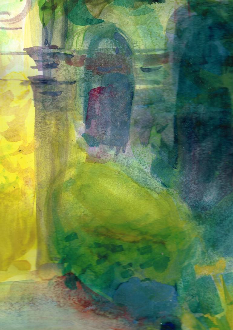 Original Expressionism Landscape Painting by Margo Ozog