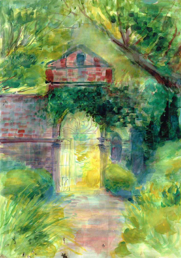 Original Expressionism Landscape Painting by Margo Ozog