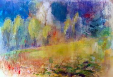 Original Expressionism Landscape Paintings by margo ozog