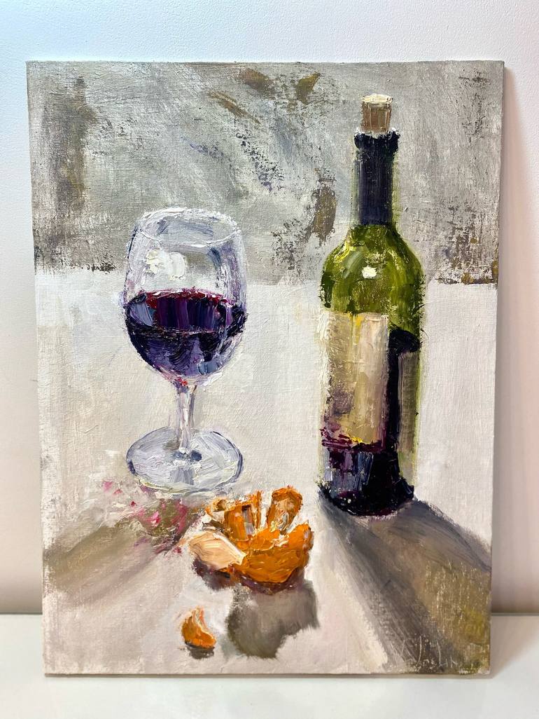 Original Impressionism Still Life Painting by Nikita Voloshin