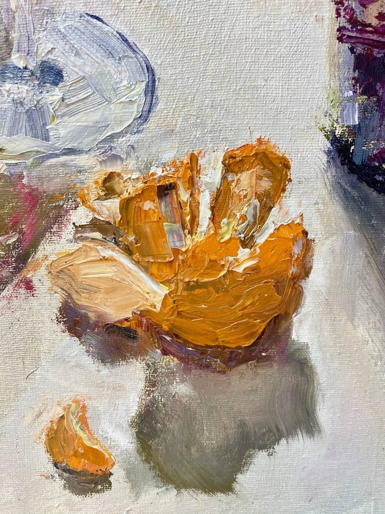 Original Impressionism Still Life Painting by Nikita Voloshin