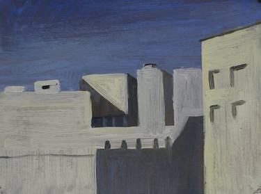 Print of Figurative Architecture Paintings by Karyna Synytsia