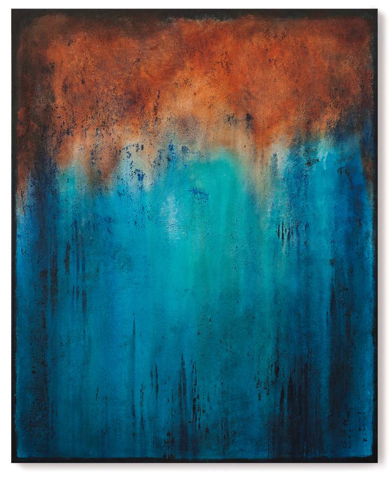 Blue rust Painting by Valery F Saatchi Art