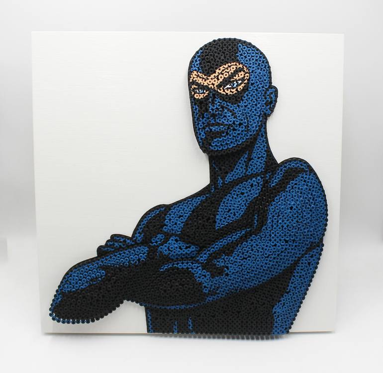 Original Comics Sculpture by ALESSANDRO PADOVAN