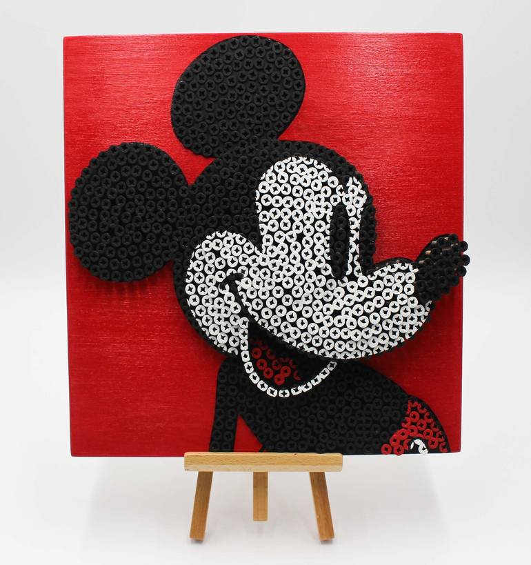 MINI MICKEY MOUSE RED - Print