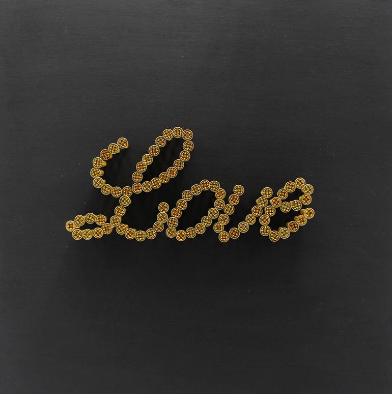 LOVE GOLD - Print