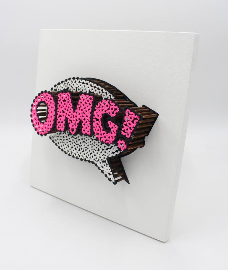 Original Pop Art Comics Sculpture by Alessandro Padovan