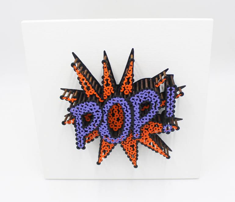 Original Pop Art Comics Sculpture by ALESSANDRO PADOVAN