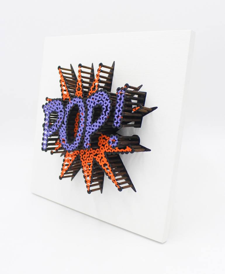 Original Pop Art Comics Sculpture by ALESSANDRO PADOVAN