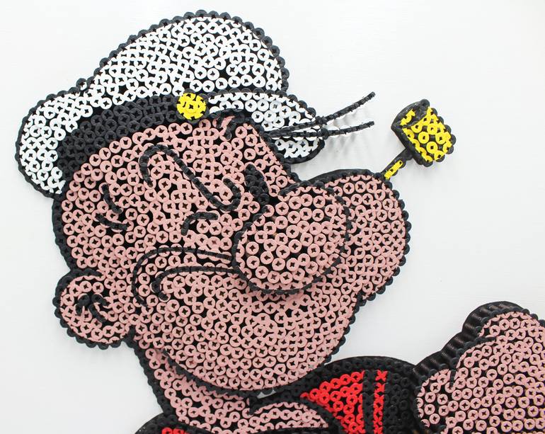 Original Pop Art Cartoon Sculpture by ALESSANDRO PADOVAN