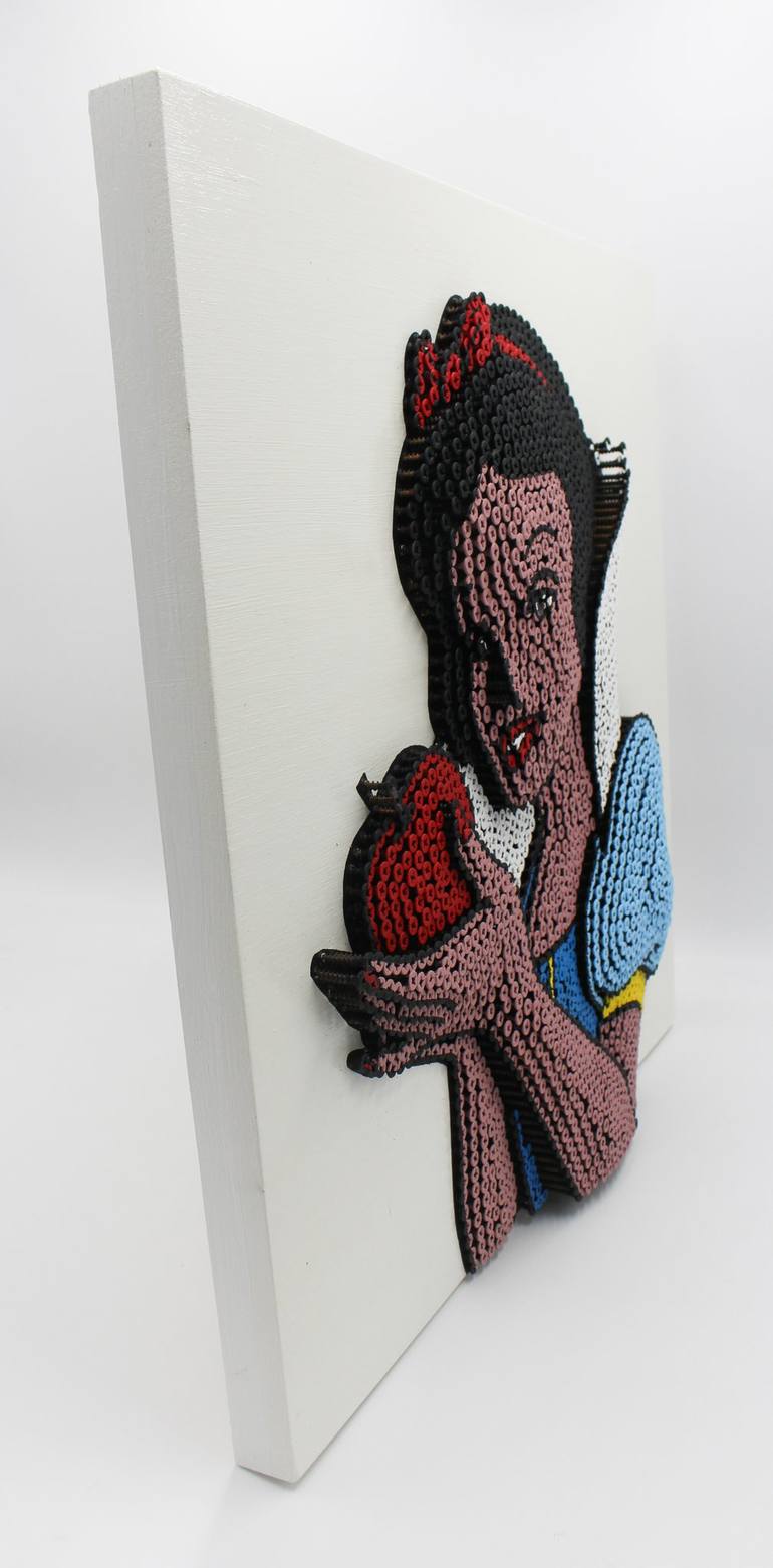 Original Pop Art Cartoon Sculpture by ALESSANDRO PADOVAN