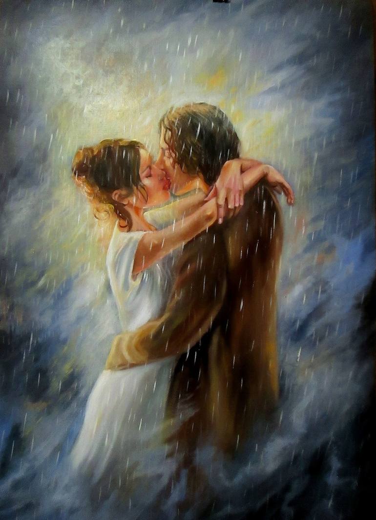 love Painting by Anastasiia Shakhoval | Saatchi Art