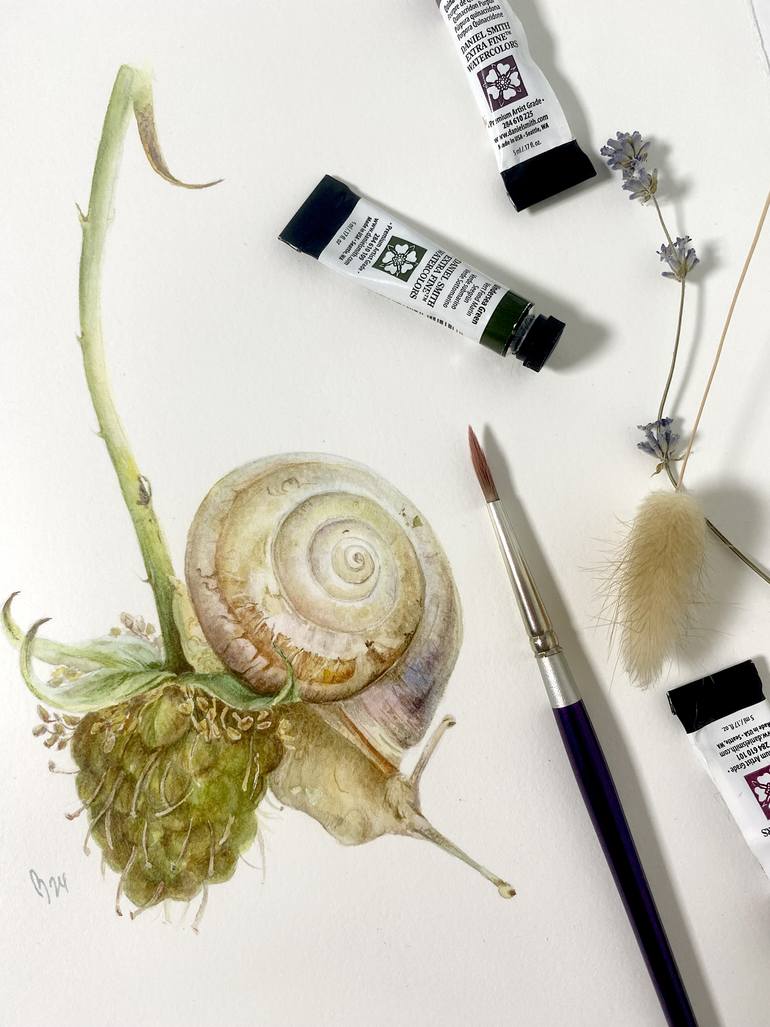 Original Realism Nature Painting by Viktoriia Kolesnykova