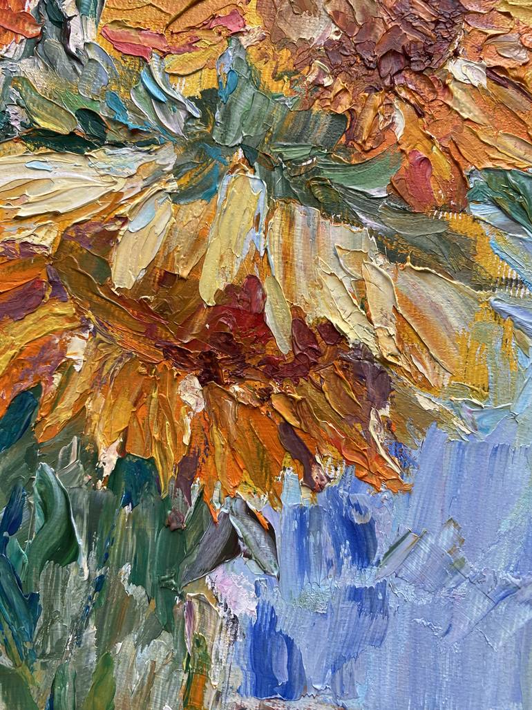 Original Modernism Nature Painting by Viktoriia Kolesnykova