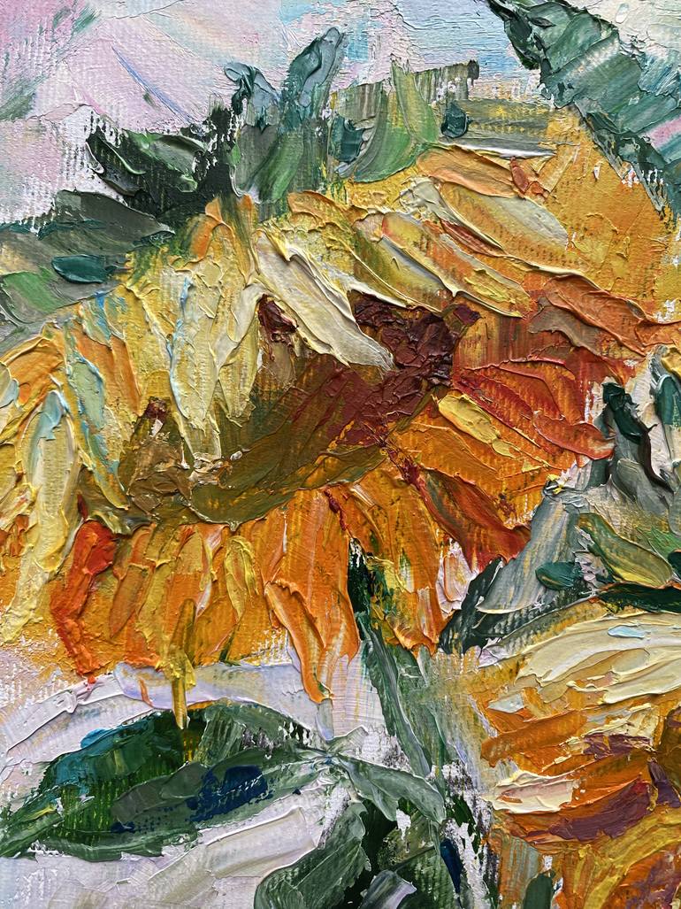 Original Modernism Nature Painting by Viktoriia Kolesnykova