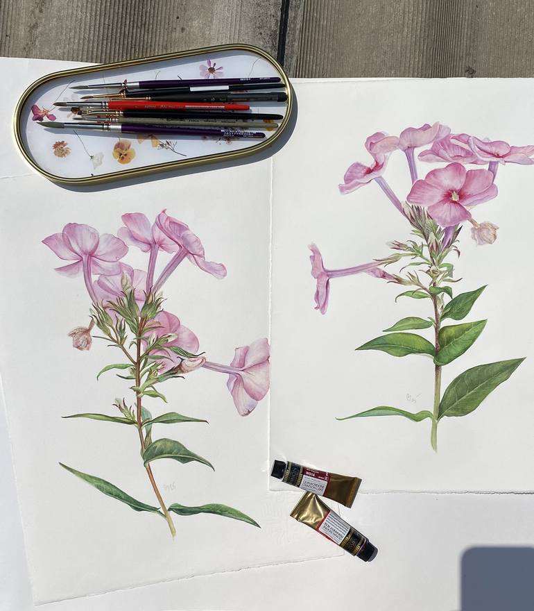 Original Photorealism Nature Painting by Viktoriia Kolesnykova