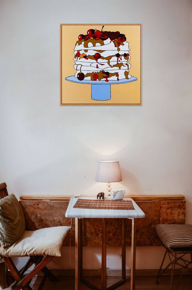 Original Conceptual Pop Culture/Celebrity Painting by Steve Munro