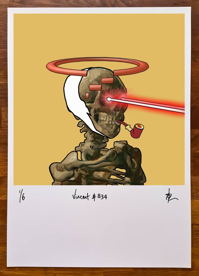 Original Conceptual People Mixed Media by Steve Munro