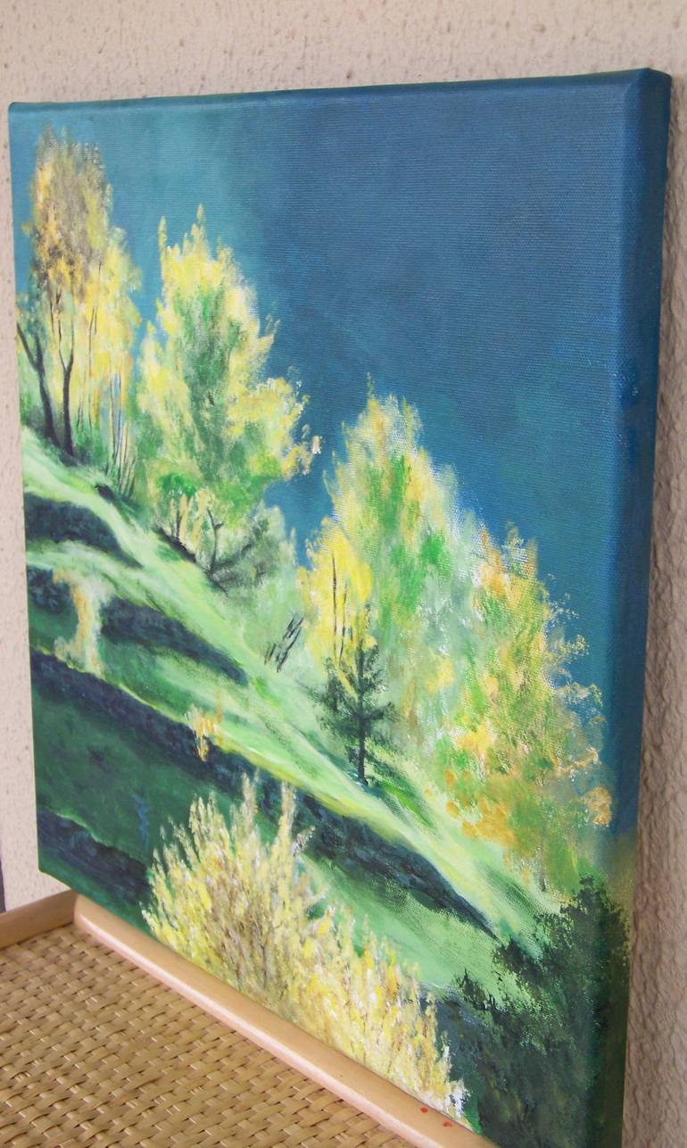 Original Landscape Painting by ROCHETTE MARYSE