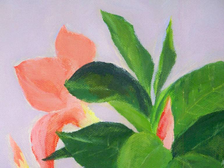 Original Figurative Floral Painting by ROCHETTE MARYSE