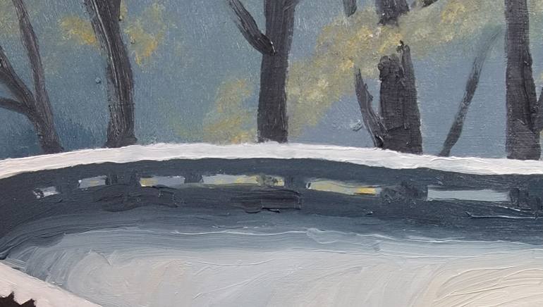 Original Contemporary Landscape Painting by Rochette Maryse