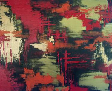 Original Abstract Paintings by ROCHETTE MARYSE
