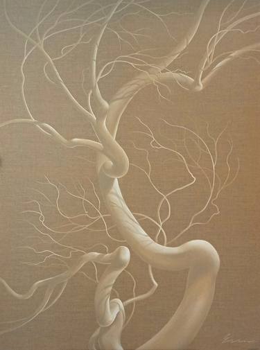 Original Figurative Tree Paintings by Christopher Elliot