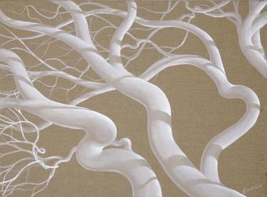 Original Figurative Tree Paintings by Christopher Elliot
