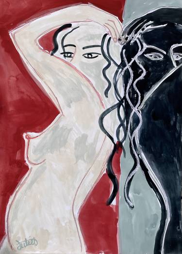 Original Erotic Paintings by Juliet James