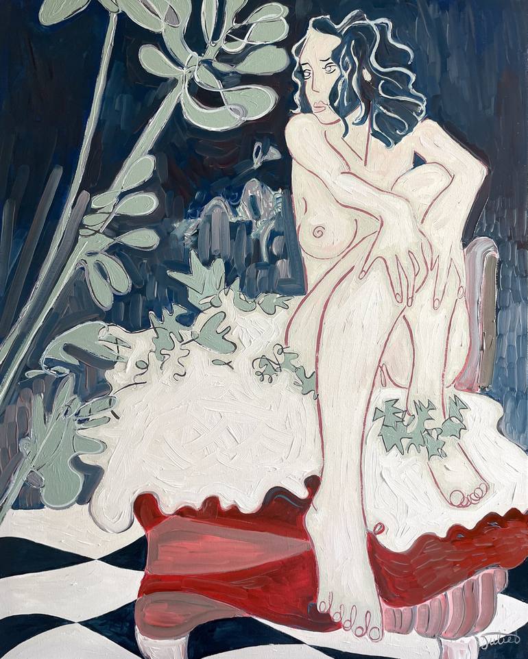 Print of Pop Art Erotic Paintings by Juliet James