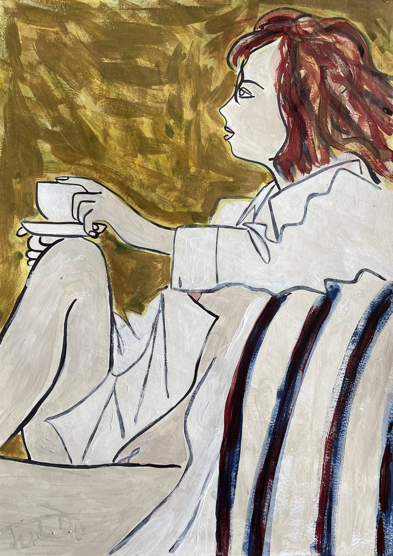 Print of Contemporary Erotic Paintings by Juliet James