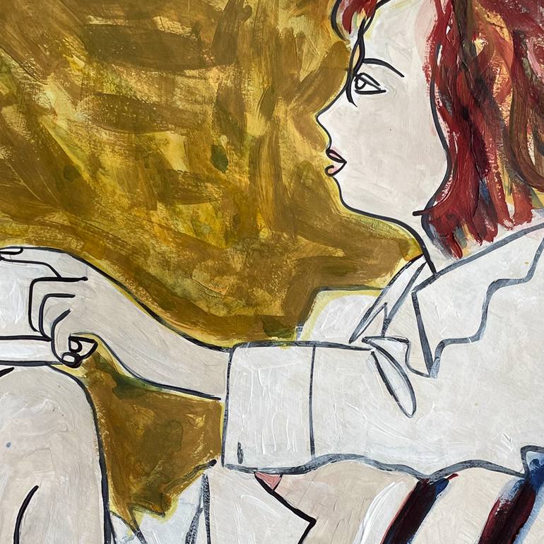 Original Contemporary Erotic Painting by Juliet James