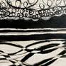 abstract black and white lines