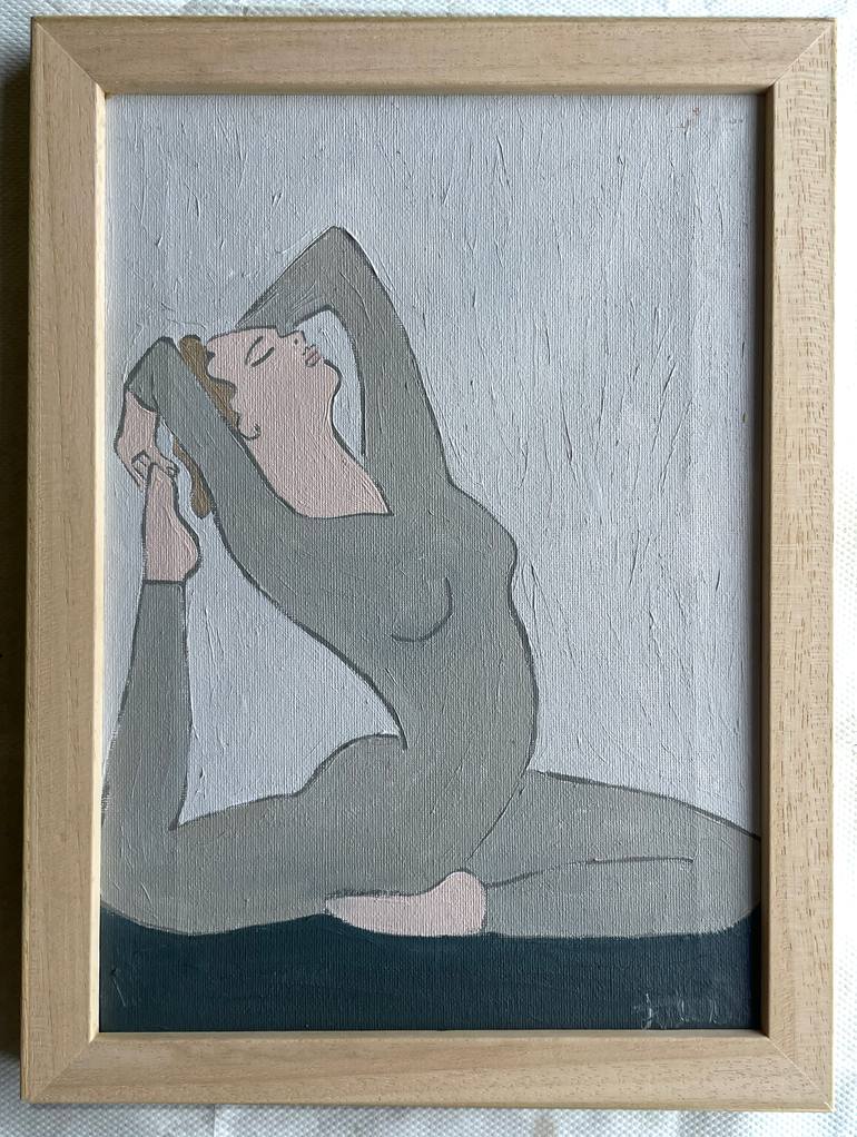 Original Contemporary Health & Beauty Painting by Juliet James