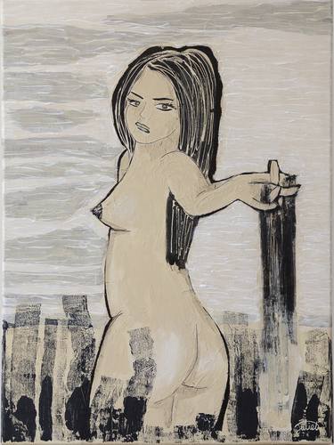 Original Figurative Nude Paintings by Juliet James