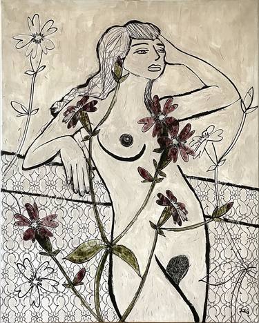 Print of Nude Paintings by Juliet James