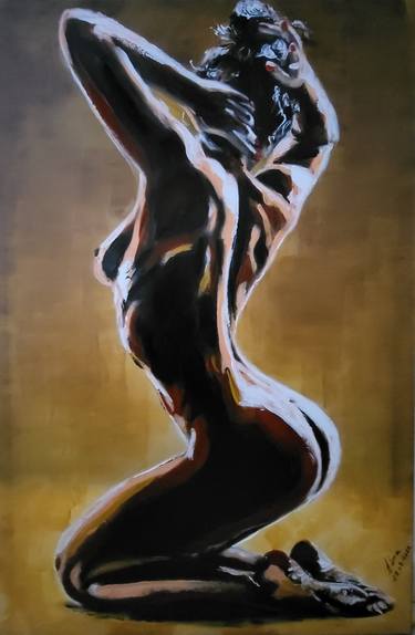 Print of Nude Paintings by Alina Ciuciu