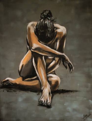 Print of Conceptual Nude Paintings by Alina Ciuciu