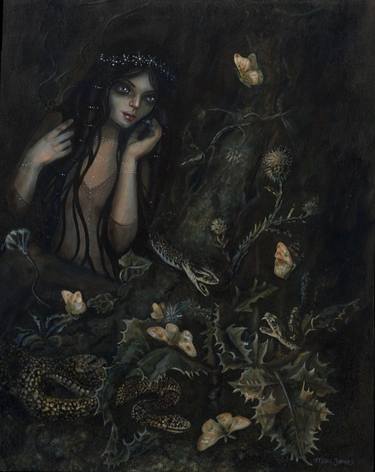 gothic dark painting