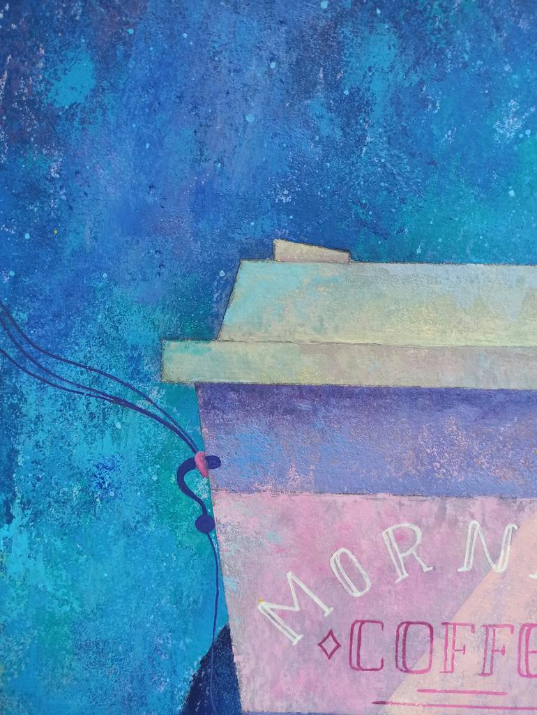 Original Contemporary Architecture Painting by Eleonora Rom