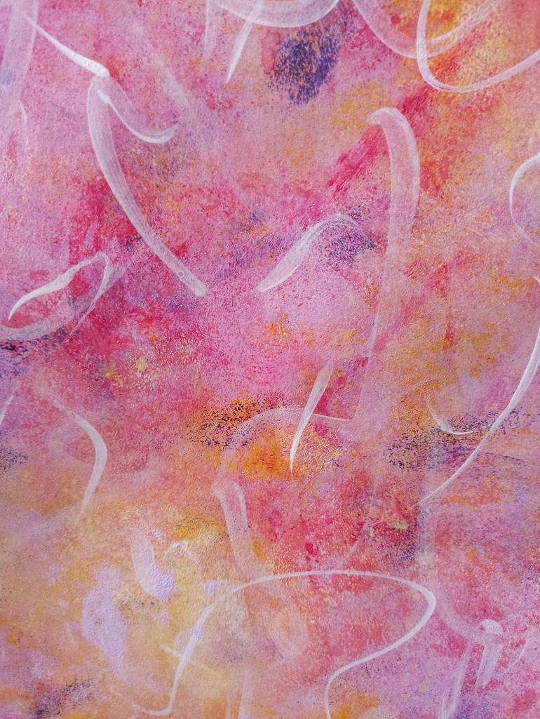 Original Abstract Expressionism Abstract Painting by Eleonora Rom