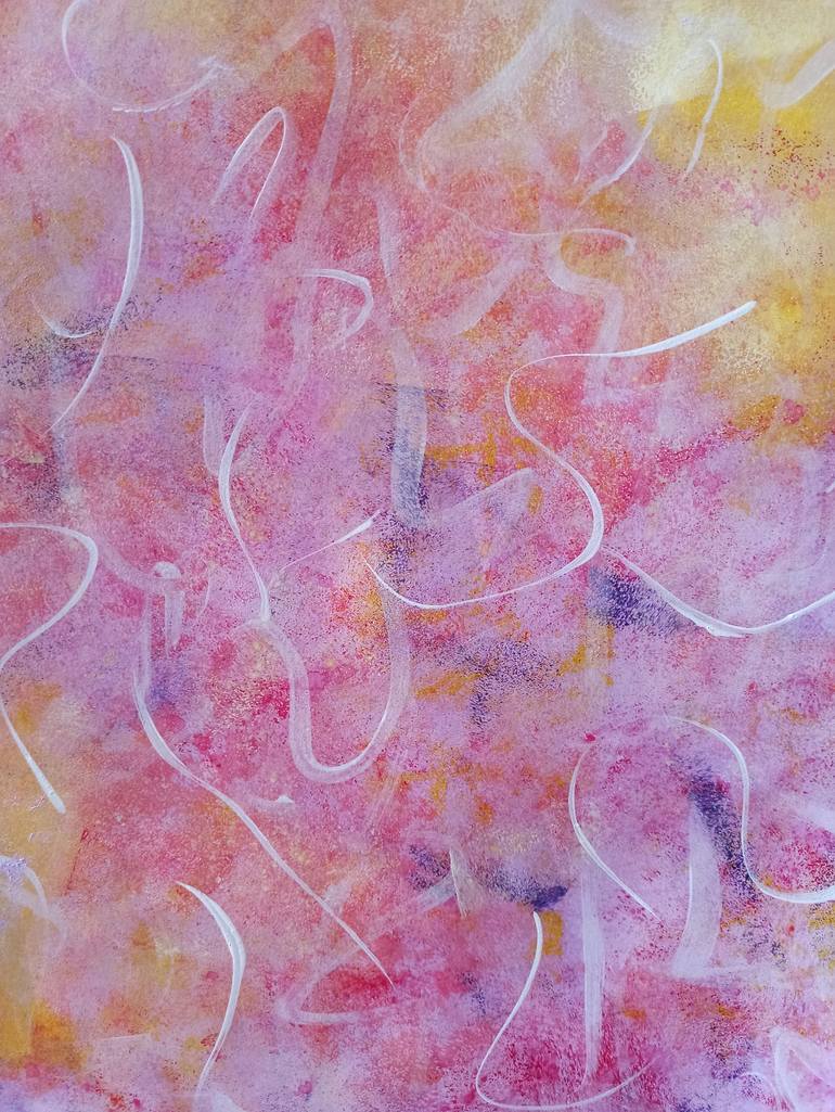 Original Abstract Expressionism Abstract Painting by Eleonora Rom