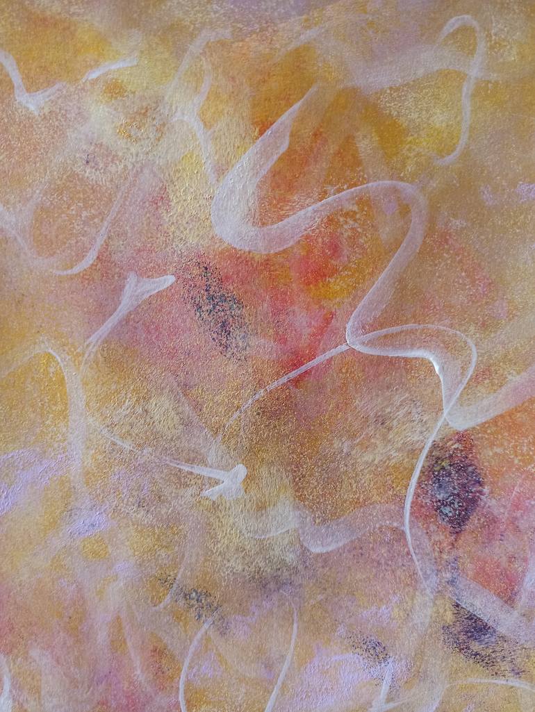 Original Abstract Expressionism Abstract Painting by Eleonora Rom