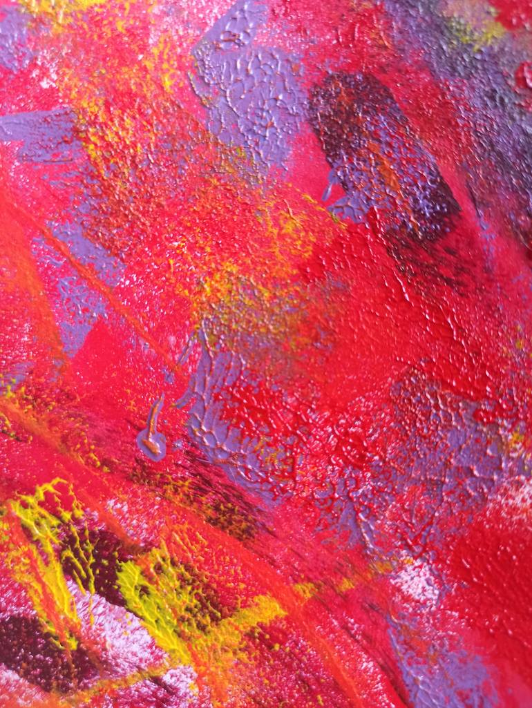 Original Abstract Expressionism Abstract Painting by Eleonora Rom