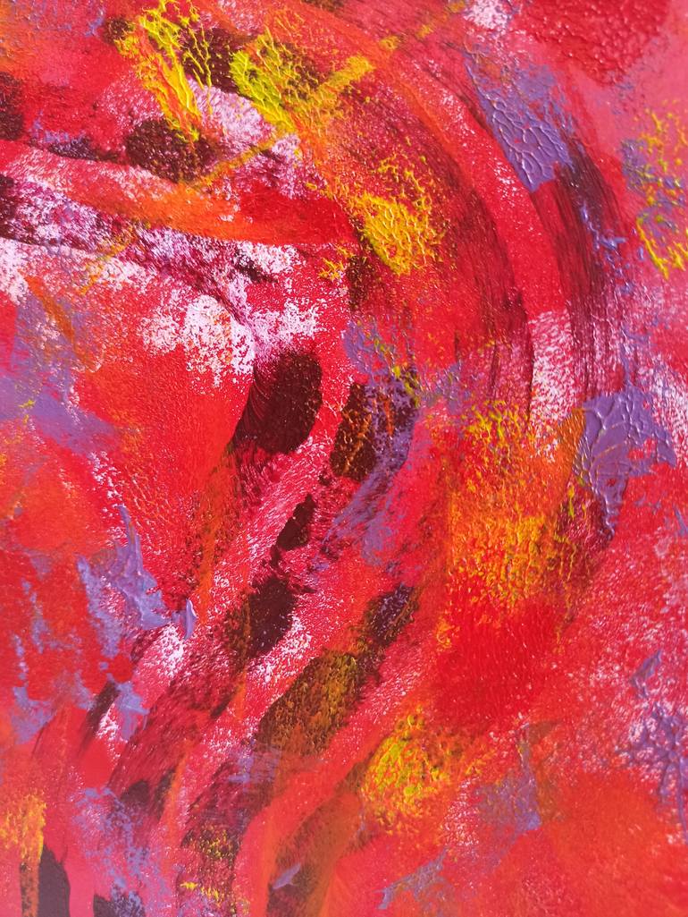 Original Abstract Expressionism Abstract Painting by Eleonora Rom