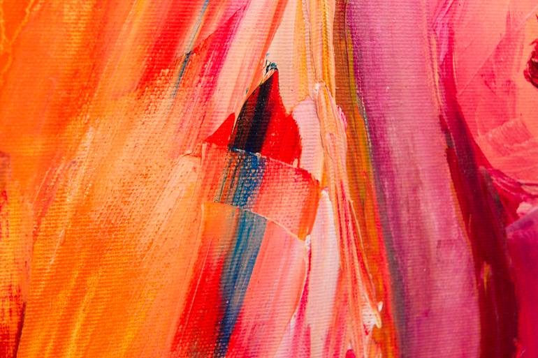 Original Abstract Nude Painting by Elsa Vainer