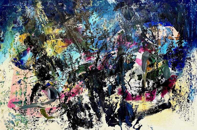 Original Abstract Expressionism Abstract Painting by Shane Bowden