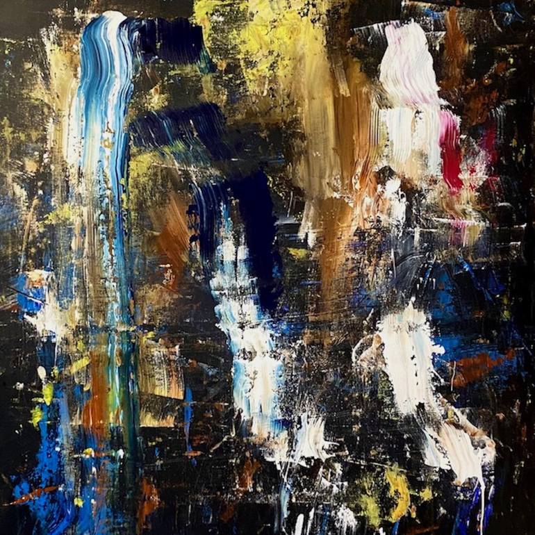 Original Abstract Expressionism Abstract Painting by Shane Bowden