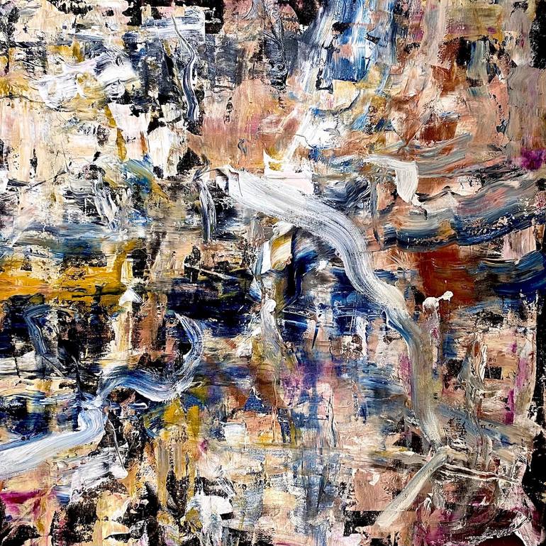 Original Abstract Expressionism Abstract Painting by Shane Bowden