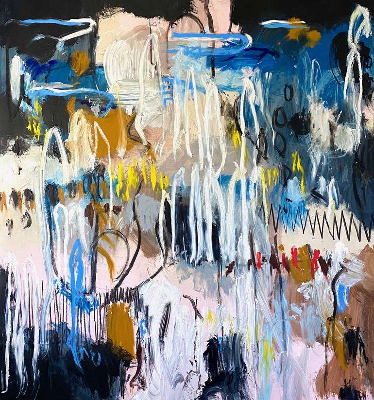 Original Abstract Expressionism Abstract Painting by Shane Bowden